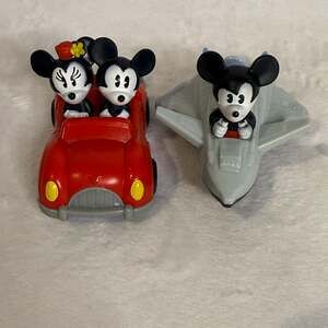 Disney Mickey & Minnie Runaway Railway McDonald’s Toys Car Jet Set